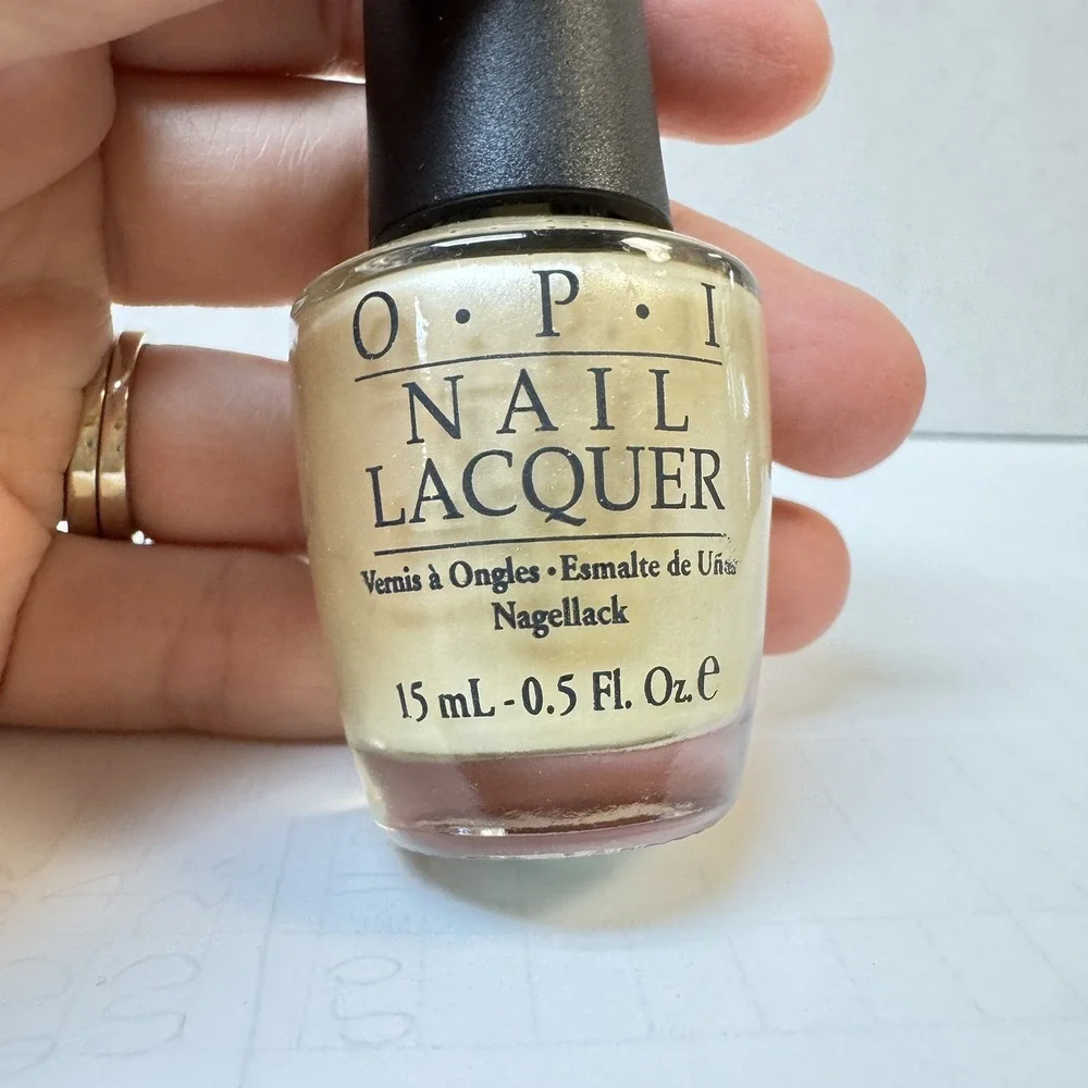 OPI Nail Lacquer NL B64 - I Only Drink Champagne